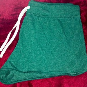 Emerald green shorties